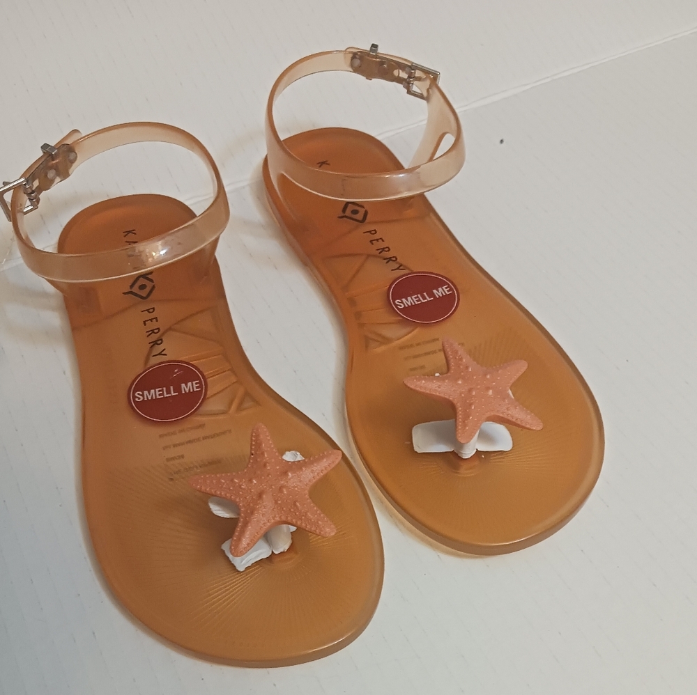 Katy Perry The Geli Star Fish Sandal - Size 8M New - Picture 2 of 5